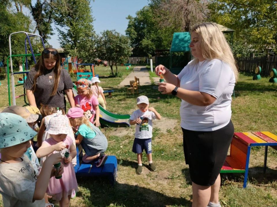 Развлекательная программа «Праздник мыльных пузырей.»