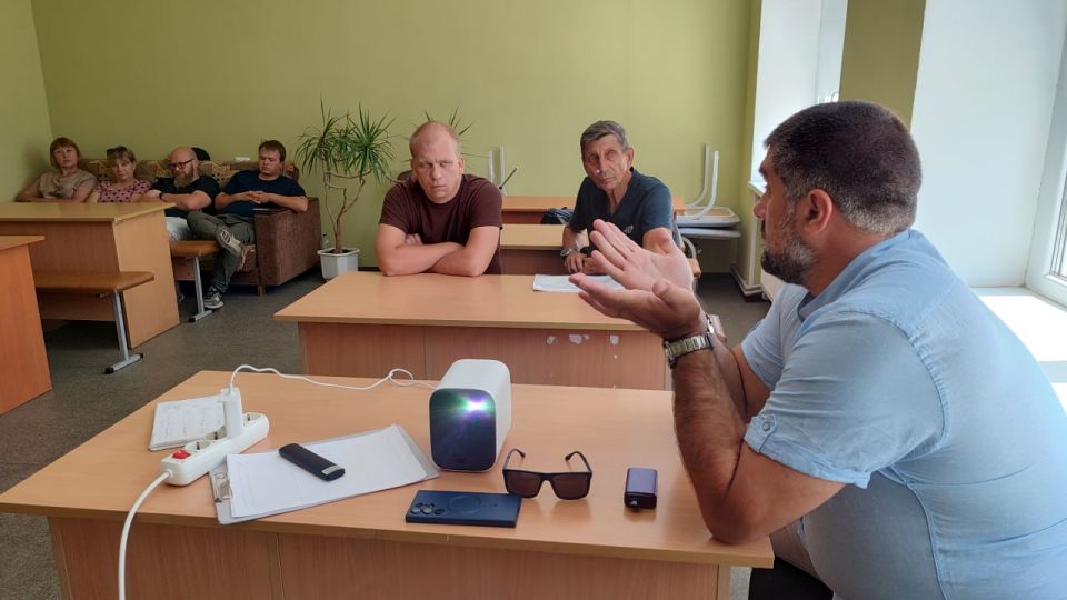 Для сотрудников Старобельского филиала Луганского центра медицины катастроф состоялась выездная лекция