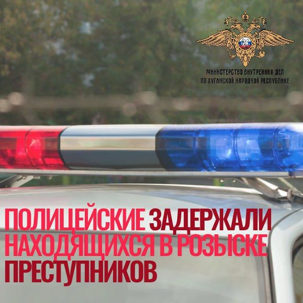 Республиканские стражи правопорядка задержали двоих жительниц ЛНР, находящихся в розыске за кражу