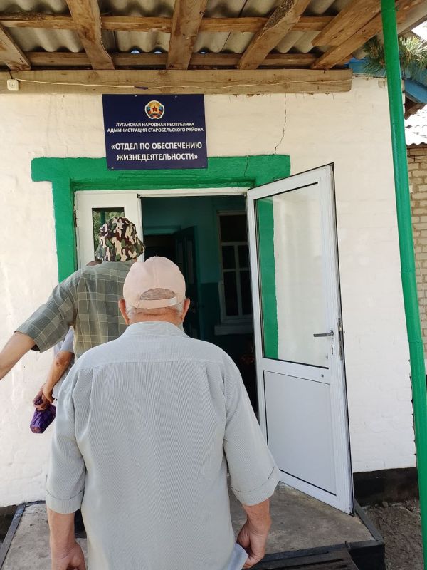 Владимир Чернев: В Старобельском муниципальном округе продолжается работа в сельских населённых пунктах