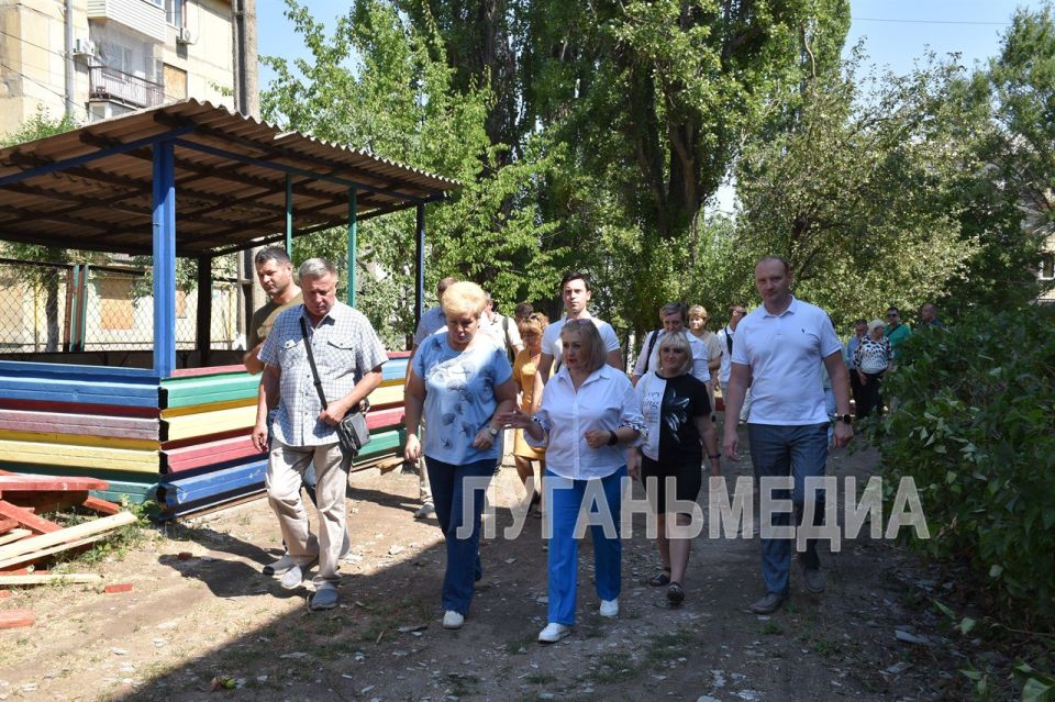 Сенатор Российской Федерации от ЛНР Ольга Бас с рабочим визитом посетила Первомайский городской округ