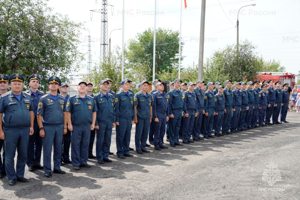 Специализированная пожарно-спасательная часть МЧС России Волгограда празднует свое 10-летие