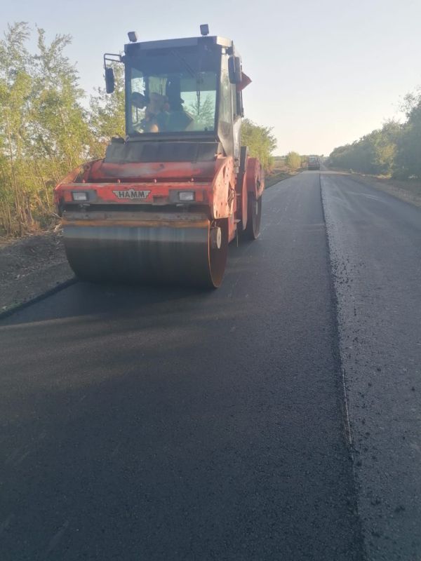 Восстановление автодороги Старобельск - Марковка продолжается