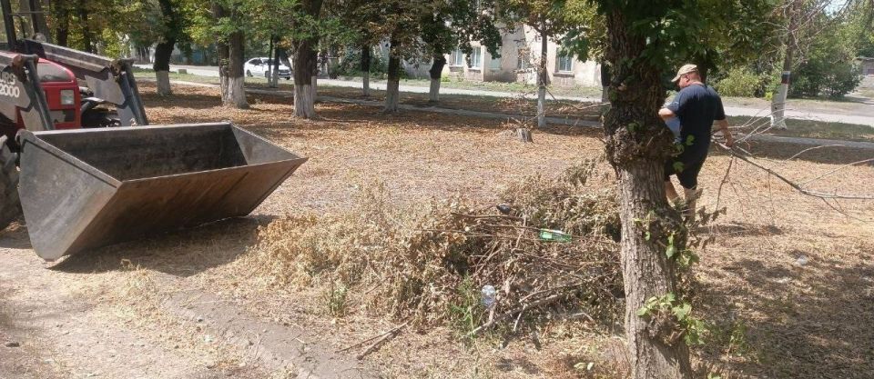 Андрей Рубанцов: Работы по благоустройству в пгт Дзержинский продолжаются