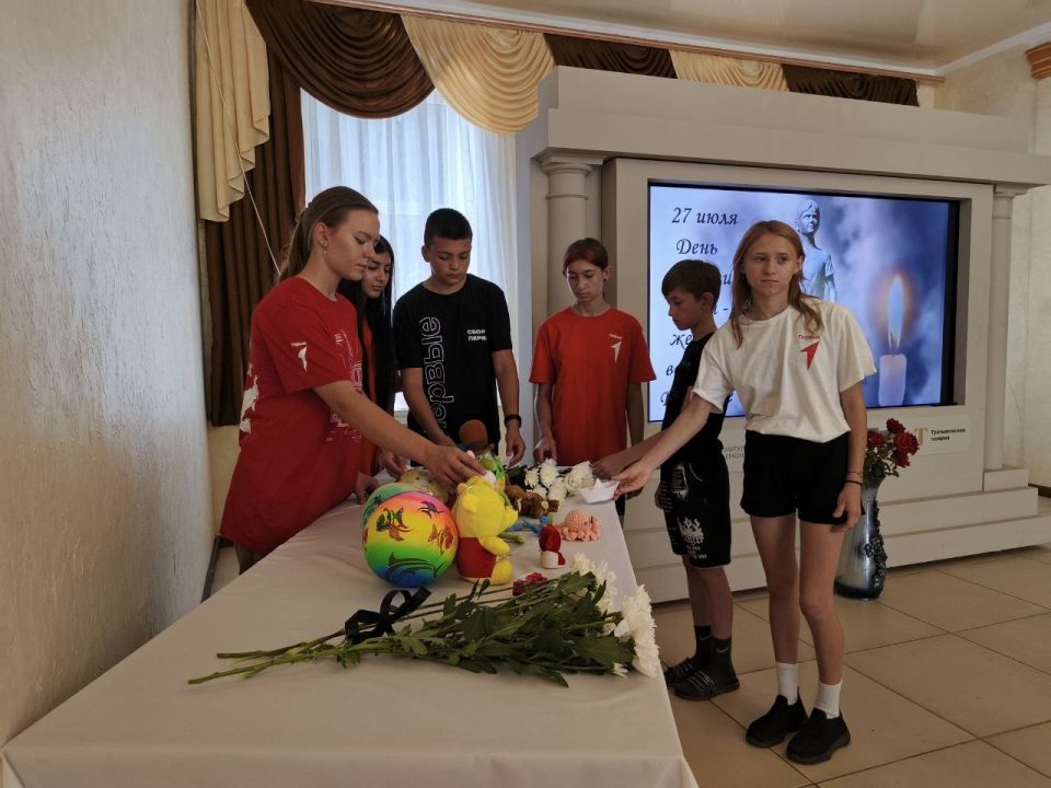 День памяти детей — жертв войны в Донбассе