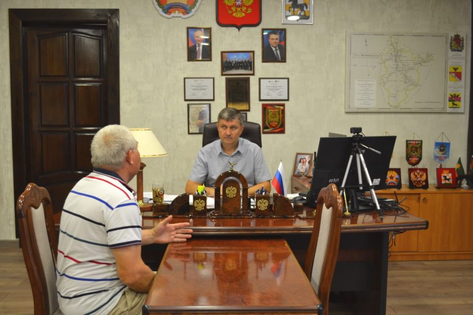 Владимир Чернев: В диалоге с жителями округа