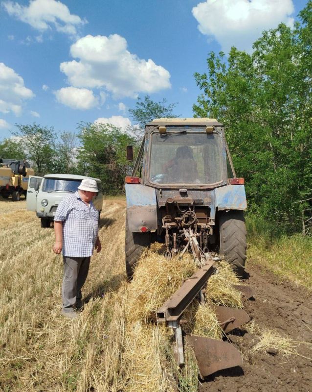 Андрей Рубанцов: В Ровеньках продолжается уборочная кампания