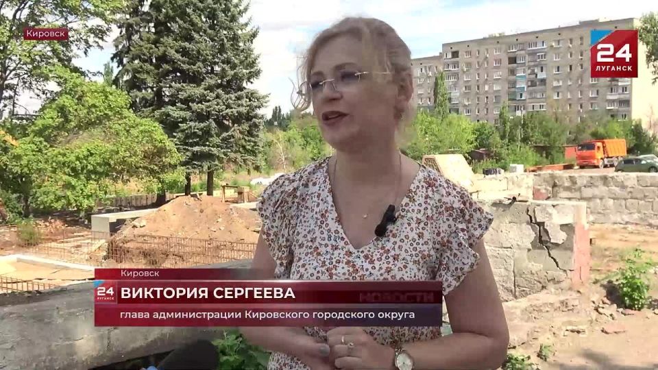 В Кировске восстанавливают сквер бывшей шахты имени Кирова