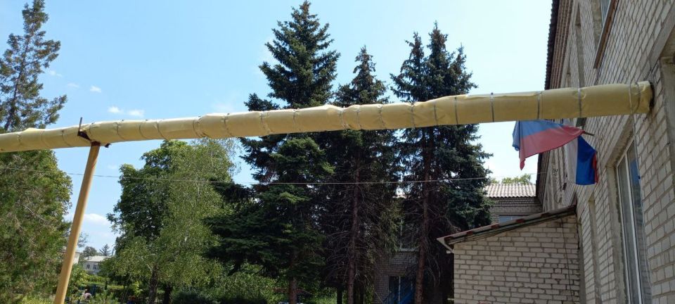 Аварийные службы Удмуртии завершили работы по изоляции теплотрассы в детском саду «Золотой Петушок» в посёлке Фабричное