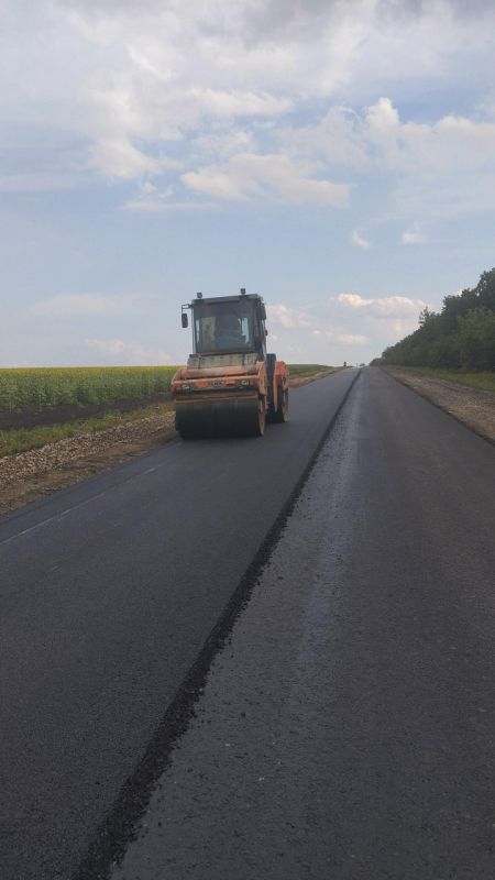 Обновление автодороги Старобельск - Марковка продолжается: делимся новыми кадрами