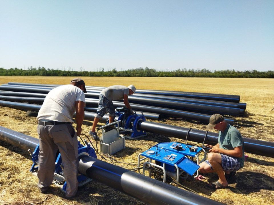 Андрей Рубанцов: В Ровеньках продолжается капремонт водовода Курган — Новодарьевка