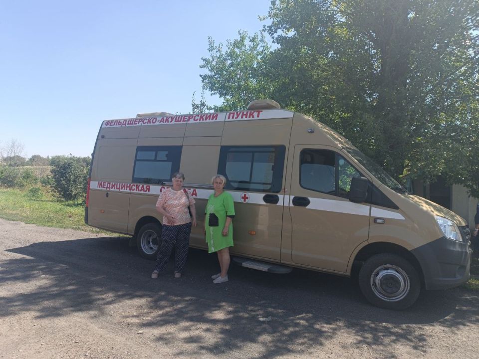 Специалисты из Свердловской городской больницы провели выездной прием в с.Матвеевка