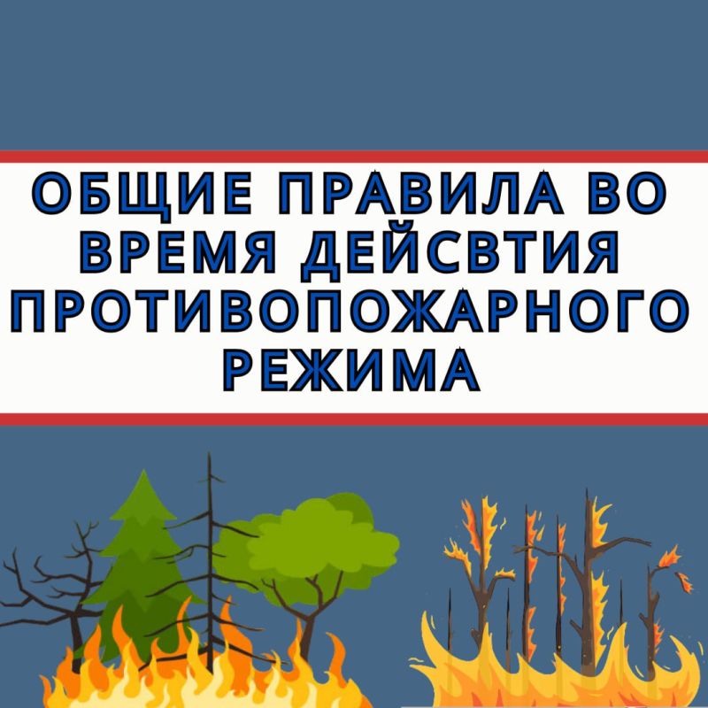На всей территории Луганской Народной Республики до 31 октября 2025 года установлен особый противопожарный режим