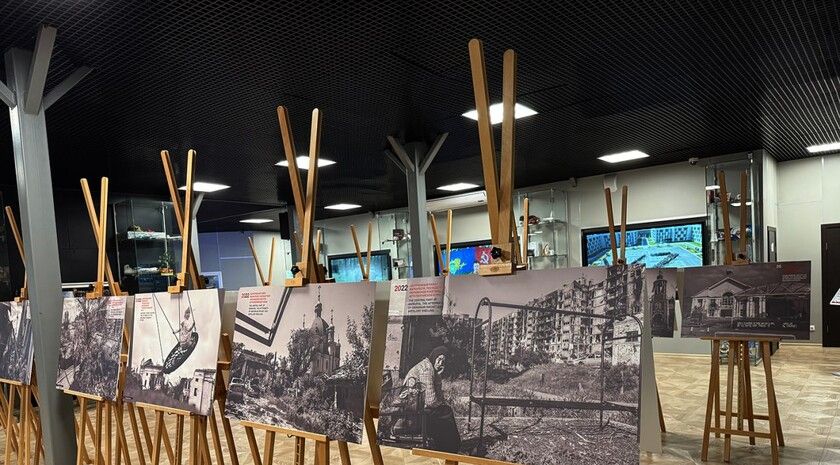 Снимки самого молодого военного фотографа России показали в парке «Патриот»