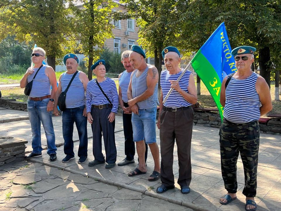 День ВДВ отметили в Марковке
