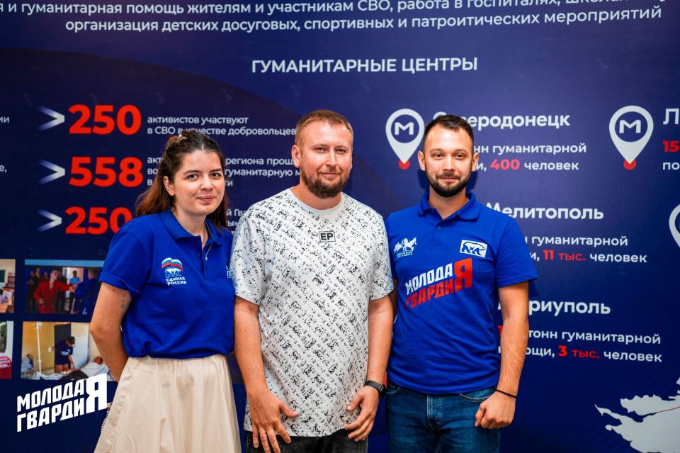 Слёт актива «Молодой Гвардии» Донбасса и Новороссии