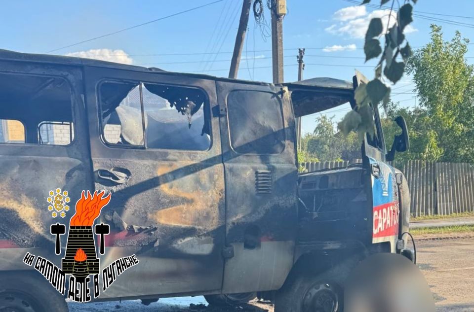 Киевские боевики обстреляли машину коммунальщиков в Сватово