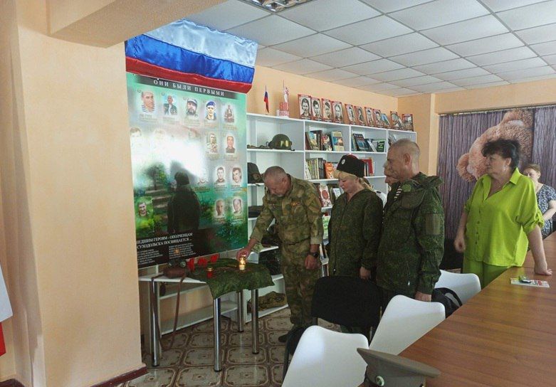 В библиотеке города Суходольска состоялась встреча-реквием «Есть память, которой не будет конца