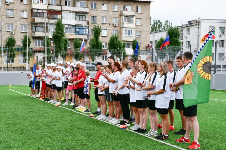 Сергей Колягин: Сегодня в Первомайске в рамках празднования Дня физкультурника при поддержке Ассоциации «Совет муниципальных образований ЛНР» состоялось спортивное мероприятие «Сила духа: праздник спорта и здоровья»