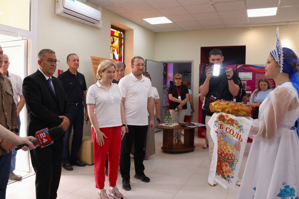 Перевальский районный исторический музей посетила Министр культуры РФ Ольга Борисовна Любимова