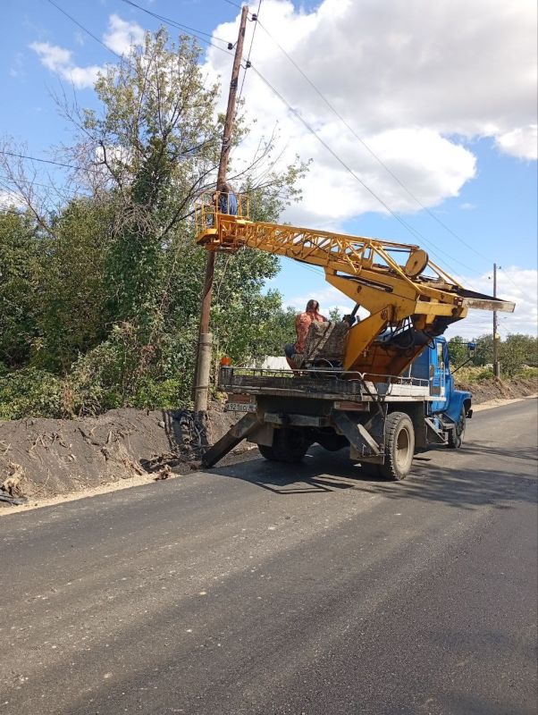 Андрей Рубанцов: Ремонт линий наружного освещения в городском округе