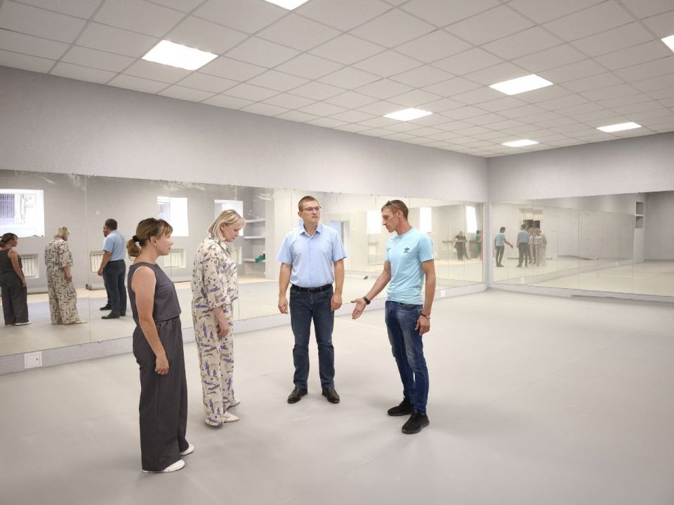 Евгений Морозов: Ремонт хореографического класса брянковского ДК им. ОР - на финишной прямой!