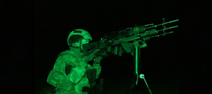 Мобильные огневые группы Росгвардии отразили атаку беспилотников ВСУ в ЛНР (видео)