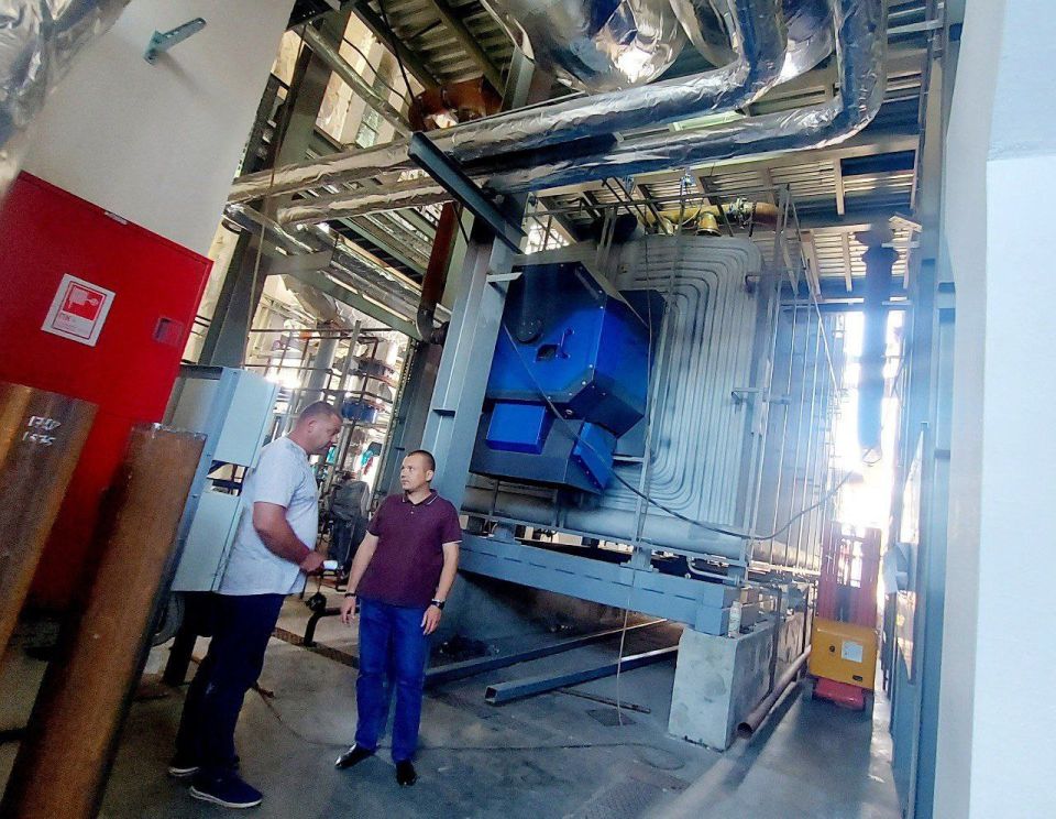 ВРИП Главы городского округа город Северодонецк Павел Дреев ознакомился с работами на котельной 83 микрорайона