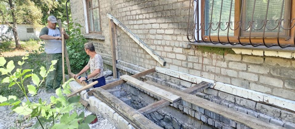 Работники МУП «МОНОЛИТ» продолжают работы в Зимогорье