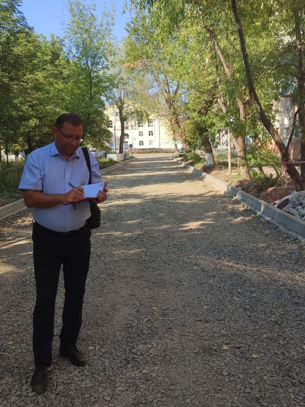 Большой ремонт дорог добрался до города Молодогвардейска