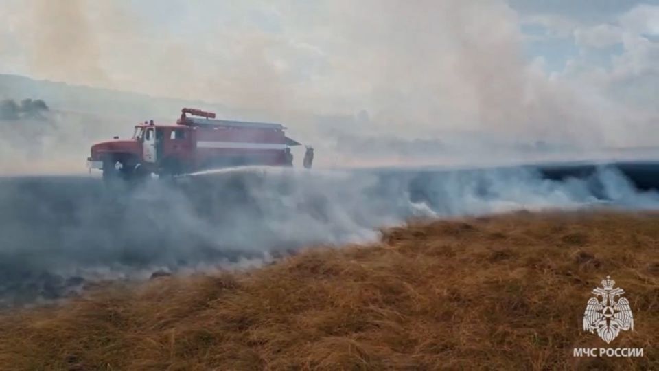 Стоп, огонь! Борьба с палами сухой травы продолжается в Республике