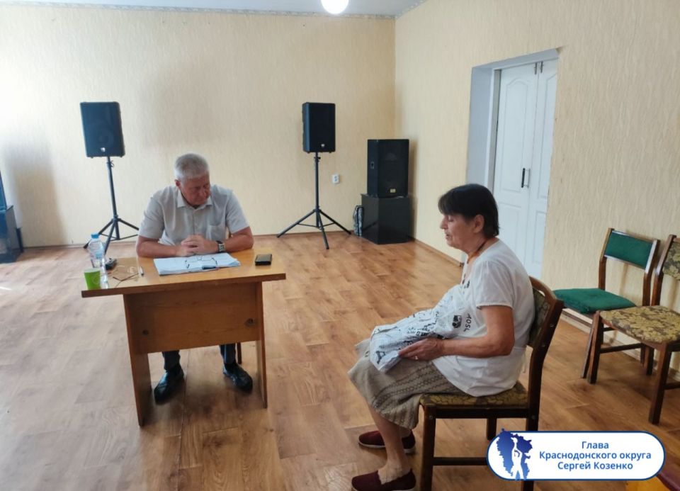 Подборка о ГЛАВном. Глава Старобельского округа - Владимир Чернев