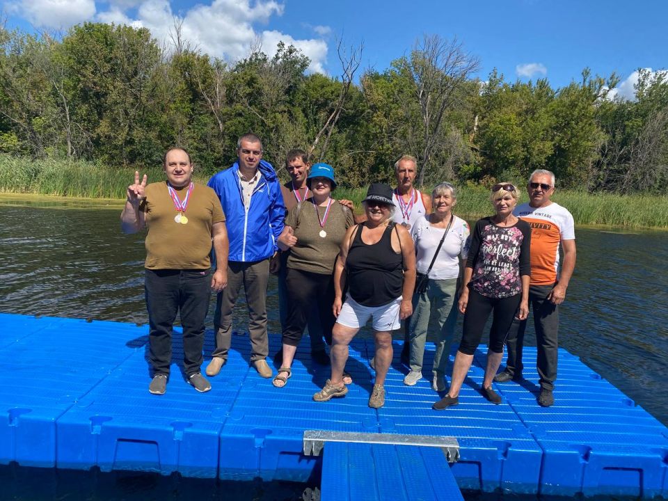 В рамках спортивного марафона «Сила России» на стадионе «Колос» в городе Старобельск состоялась спартакиада для инвалидов по зрению