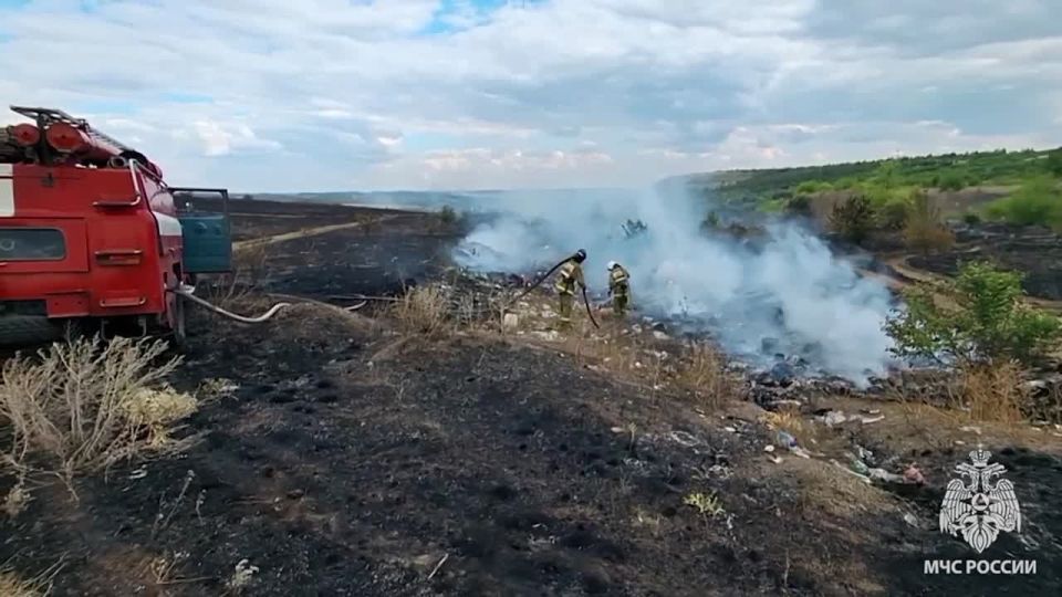 Стоп, огонь! Борьба с палами сухой травы продолжается в Республике
