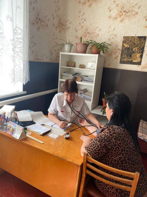 Специалисты Перевальской ЦРМБ активно борятся с гипертонией в рамках нацпроекта "Продолжительная и активная жизнь"
