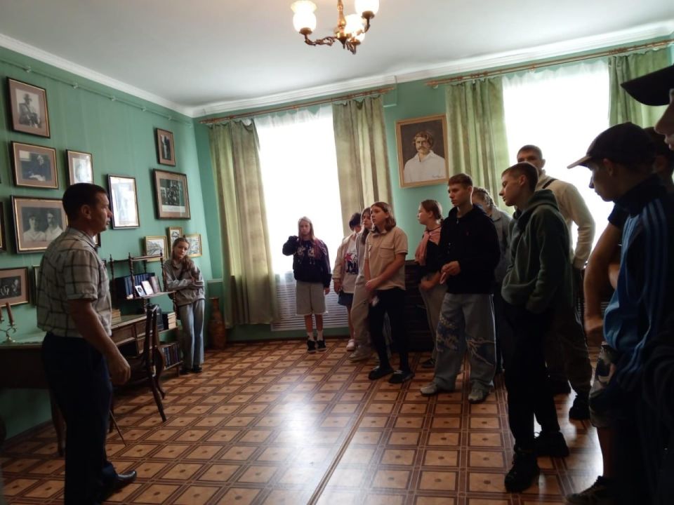 Дети из Новоайдара побывали в музее известного русского писателя Сергея Сергеева-Ценского в Тамбовской области