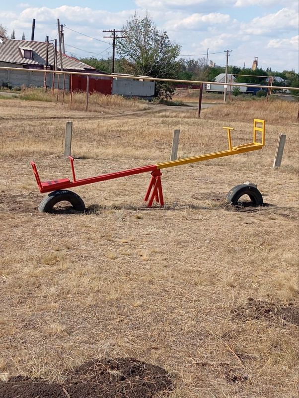 В селе Самсоновка провели работы по благоустройству