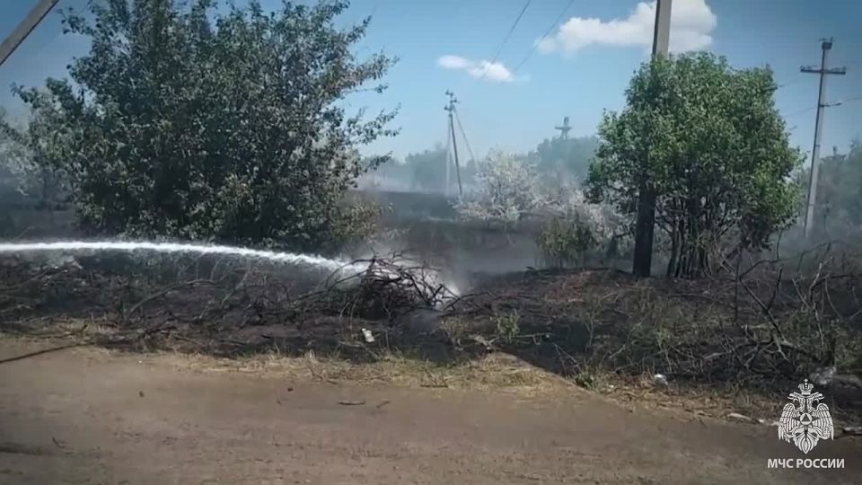 Жара не отступает. В Республике зафиксирован скачок количества сухотравных пожаров