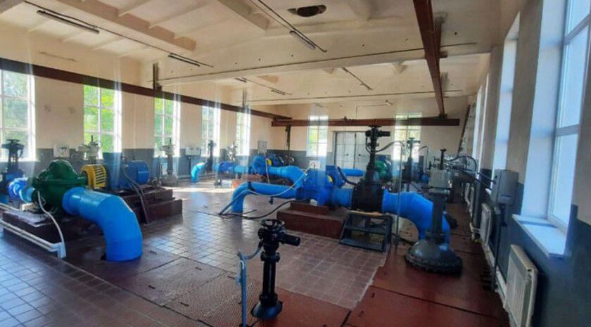 Фонд развития территорий обновил водопроводную насосную станцию в Северодонецке