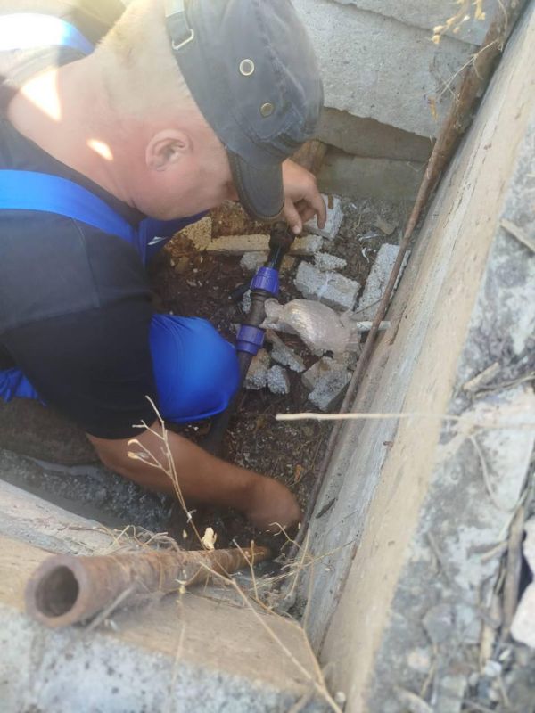 Ульяновские специалисты продолжают оказывать помощь в восстановительных работах на коммунальных сетях в пгт.Белореченский