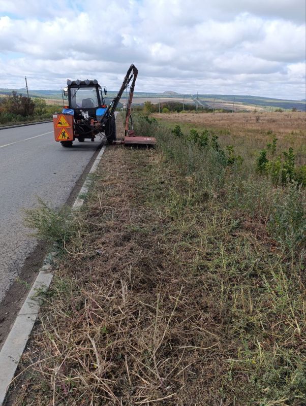 Дорога Луганск — Красный Луч стала чище и безопаснее