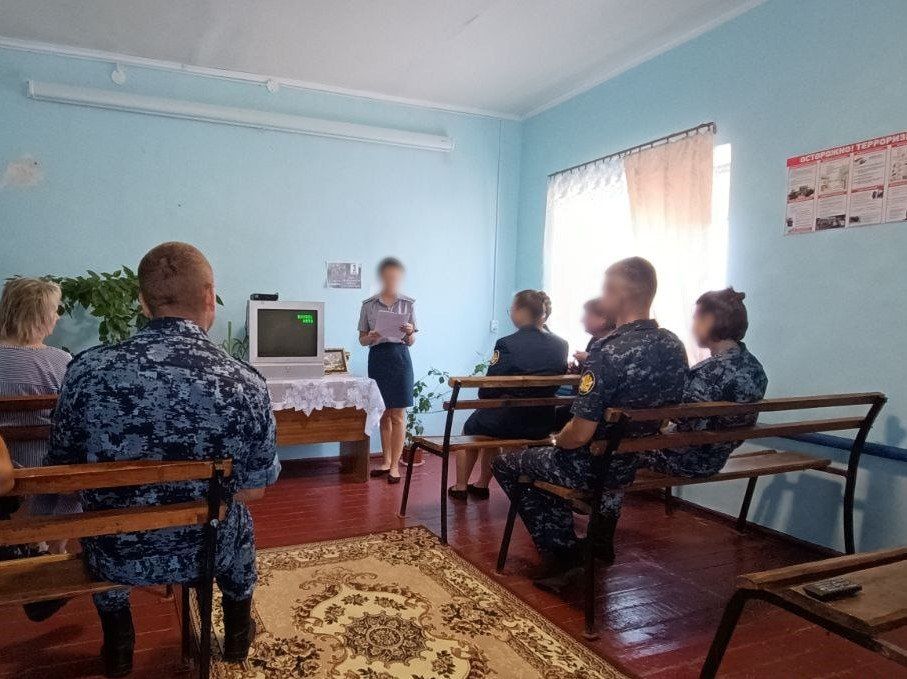 Личный состав исправительного центра №1 регионального УФСИН принял участие в памятном мероприятии, посвященном Дню солидарности в борьбе с терроризмом