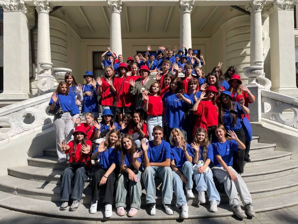 Андрей Рубанцов: Сегодня из города Тамбов вернулись 28 наших ребят — учащихся старших классов в возрасте от 14 до 17 лет