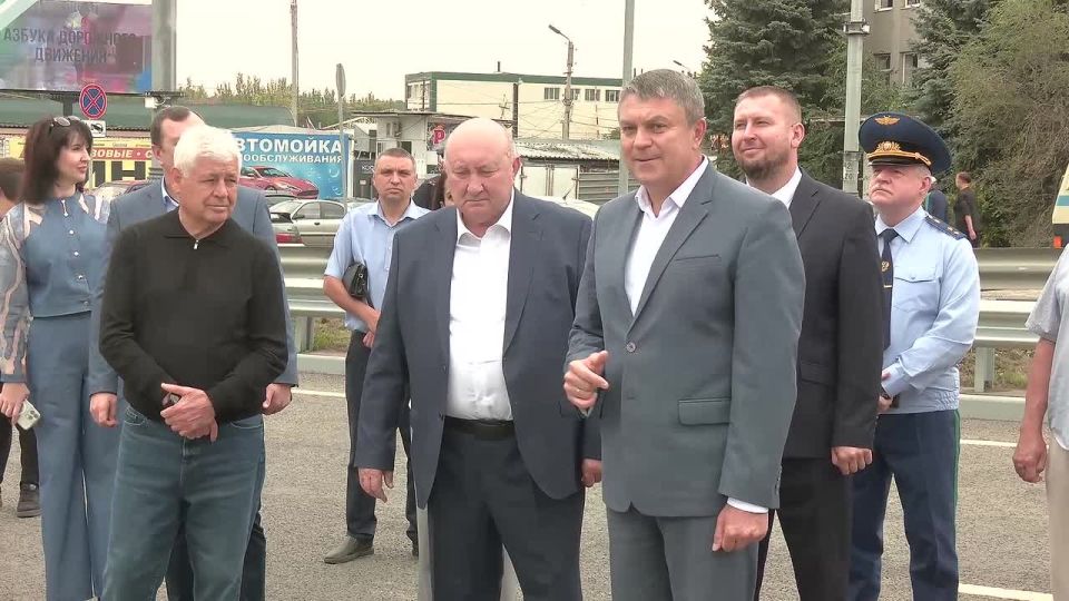 В Луганске появился новый мост - "Московский", который сдан в преддверии Дня города