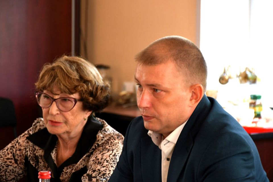 Евгений Шаталин: Провел встречу с Министром молодежной политики Луганской Народной Республики Михаилом Голубовичем