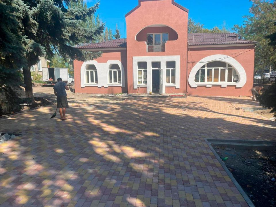 Ремонтные работы в стахановском ЗАГС выходят на финишную прямую