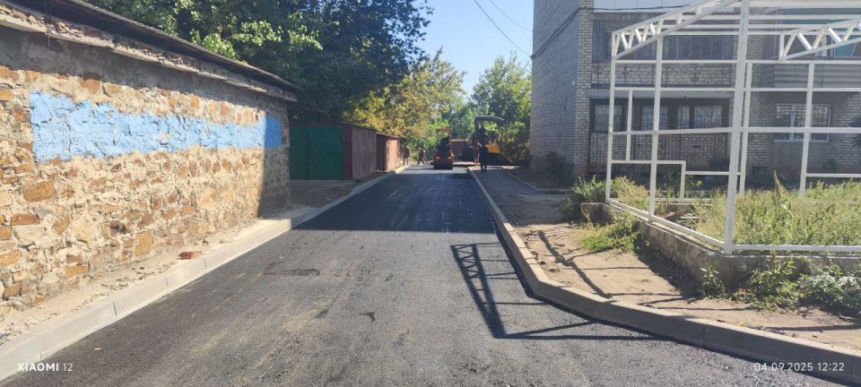 Сергей Козенко: В Краснодоне активно продолжается обновление улично-дорожной сети