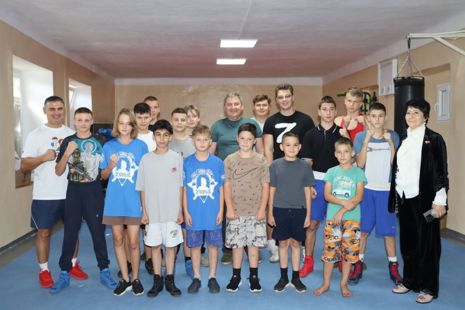 Депутат Государственной Думы Дмитрий Ламейкин посетил город Стаханов с рабочим визитом