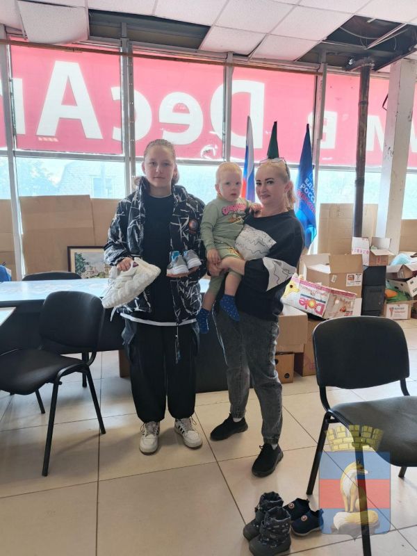 Гуманитарная помощь для жителей Лисичанского округа