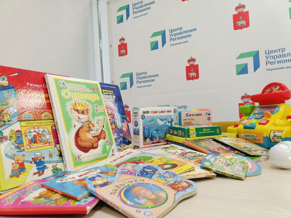 ЦУР Пермского края отправил в Северодонецк книги для воспитанников детского сада